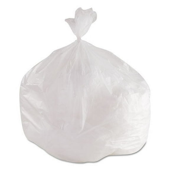 High-Density Interleaved Commercial Can Liners, 56 Gal, 22 Microns, 43" X 48", Natural, 200/carton | Bundle of 5 Cartons