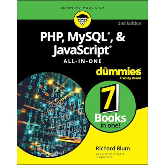 Pre-Owned Php, Mysql, & JavaScript All-In-One for Dummies, (Paperback)