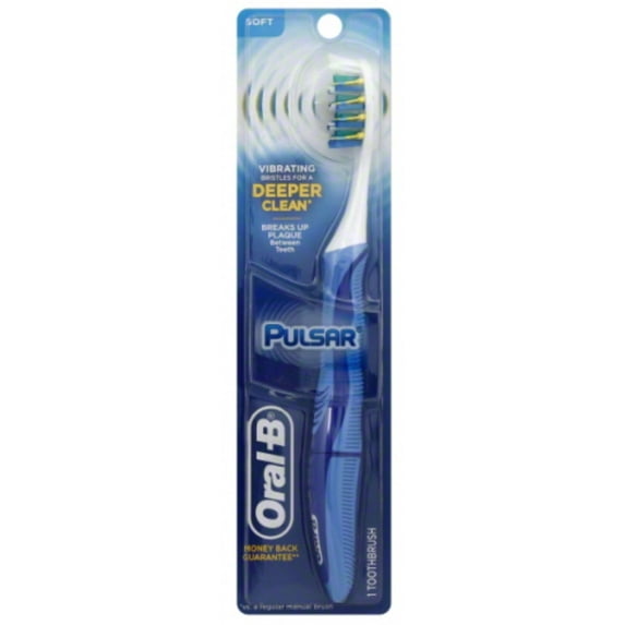 Oral-B Pulsar Toothbrush Soft 1 Each (Pack of 2)