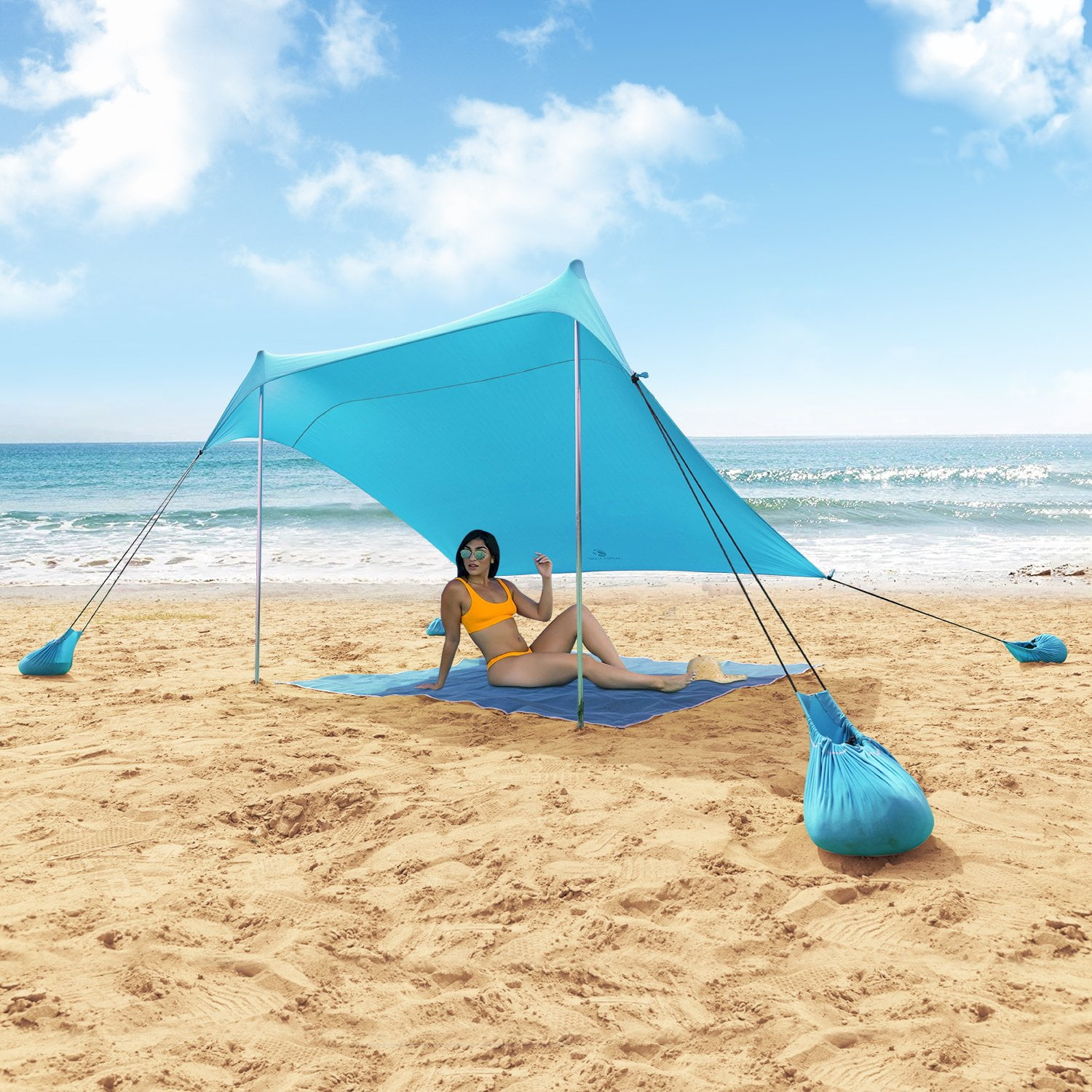 beach sun shade