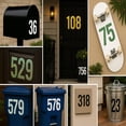 thumbnail image 6 of 60PCS 3 Inch Gold Vinyl Number Stickers – Waterproof Adhesive Numbers 0-9 for Mailbox, DIY Crafts, Address Labels, Door Signs, Event Decor, Party Supplies(Golden), 6 of 15