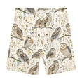 thumbnail image 4 of joogoo Owl on Tree Branch Girls Lined Shorts Bike Dance Bottoms 6T, 4 of 7