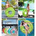 thumbnail image 3 of Flotador para piscina Cota Global Green con forma de confeti, 91 cm, 3 of 7