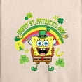 thumbnail image 3 of SpongeBob SquarePants - Spongebob Happy St Patricks Day - Women's Lightweight French Terry Long Sleeve Shirt, 3 of 6