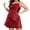 Red, variant on Gowns for Women Sleepwear Suspender Skirt Backless Home Lounge Sets for Women,Pink,XL