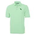 thumbnail image 2 of Men's Cutter & Buck Kelly Green North Texas Mean Green Virtue Eco Pique Stripe Recycled Polo, 2 of 3