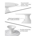 thumbnail image 3 of Soporte redondo de porcelana 12 pulgadas para tartas postre fiestas decoración hogar blanco, 3 of 6
