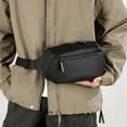 thumbnail image 5 of Men's Waterproof Crossbody Shoulder Bag – Lightweight, Spacious, Multi-Functional Design with Adjustable Strap for Outdoor Sports & Travel, 5 of 7