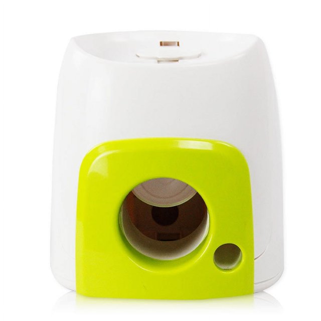 Lanzador automático interactivo de pelotas para perros, máquina de recompensa de alimentos, máquina de lanzamiento de pelotas de tenis para entrenamiento de perros