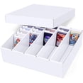 thumbnail image 1 of Caja de almacenamiento de tarjetas coleccionables Leyzan de 5 filas con divisor para 3060 tarjetas, 1 of 6