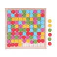 thumbnail image 3 of Juego de mesa de ajedrez de madera para niños y adultos, juguete de ajedrez interactivo educativo multicolor, 3 of 8
