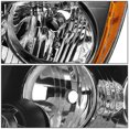 thumbnail image 6 of DNA Motoring For 11-13 Jeep Grand Cherokee Black Amber Corner Headlight Lamps Pair, 6 of 6