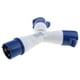 thumbnail image 5 of Distribuidor de 3 vías Yotijar Toma de 32 A Conector eléctrico a prueba de agua 250 V Azul 28.7 x 25.7 x 6cm, 5 of 6