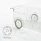 thumbnail image 5 of Paquete 2 Cajas de Almacenamiento para Cajones Refrigerador,Caja Almacenamiento con Compartimento para Congelador Cocina,Caja Almacenamiento para ArtíCulos (PequeñA), 5 of 8