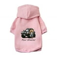 thumbnail image 3 of 2024 new pet clothing Fleece warm sports hoodie Large and medium dogs Pet hooded clothing Dog clothing (Red,XL), 3 of 7