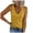 Yellow*1, variant on New Trendy!Homenesgenics Tank Tops Sleeveless Womens Fashion Casual Sleeveless V-Neck Raceback Ladies Tops Blouses Vest
