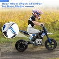 thumbnail image 4 of CASEMIOL 24 V Dirt Bike Powered Ride-On with Dual Suspension and Leather Seat, 4 of 8