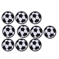 thumbnail image 4 of Football, Basketball, Rugby, Table Tennis Shapes for DIY Clothing Sewing Accessories 10PCS Sports Patch Set, 4 of 8