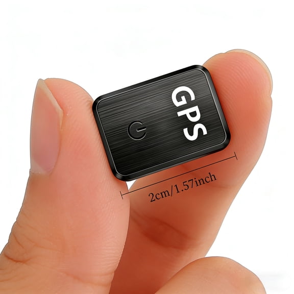 0.8 inch!Hidden Mini GPS Tracker for Vehicles Portable Real Time Magnetic Tracking Device Car Full Global Coverage Location Kids Dogs Trucks Person No Subscription Required Monthly Fee (Mini Size ﻿)