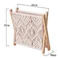 thumbnail image 3 of Magazine Rack Bohemian Style Magazine File Rack Magazine Storage Basket, 3 of 5