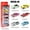 0040, variant on (Boxed) 1/64 Modified Sports Car/Pickup Truck Diecast Toy Set, 6 pieces, die-cast metal, boy's toy, sliding model, no pullback.