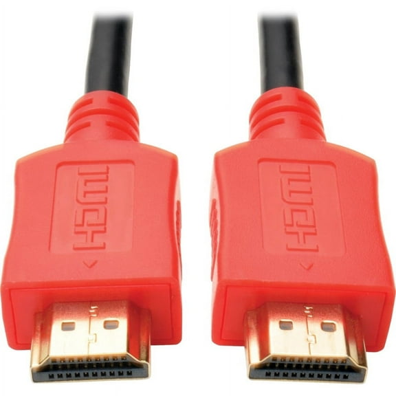 Tripp Lite 10ft High-Speed HDMI Cable with Digital Video and Audio, Red