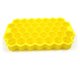 thumbnail image 4 of ZHAOCHENG Uds. Rejilla de hielo de panal creativa DIY rejilla de hielo de silicona molde tipo panal apilable 37 rejilla caja de hielo amarilla, 4 of 5