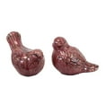 thumbnail image 2 of Lovely & Adorable Ceramic Bird Set Of Two In Purple, 2 of 2
