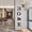Black#1082, variant on cpengpj Self Adhesive Acrylic Mirror Sheet, Flexible Mirror Tiles Self Adhesive Wall Mirrors Stickers Home Family Slogan Bathroom Wall Shatterproof Mirrors Stickers DIY Decor