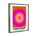 thumbnail image 6 of Stupell Industries Funny Sagittarius Astrology Abstract Painting Gray Floater Framed Canvas Art Print Wall Art, 25 x 31, 6 of 10