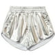 thumbnail image 3 of MKLEKYY Short Playa Mujer Shorts Metálicos para Mujer Pantalones Brillantes con Cintura Elástica Baile Rave Caliente, 3 of 3