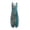 338#Blue, variant on Women Boho Overalls Plus Size Summer Fashion Jumpsuit Loose Fit Rompers Floral Printed Baggy Bohemia Wide Harem Pants Blue L