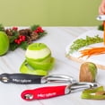 thumbnail image 4 of Microplane Professional Peeler Trio - Straight, Serrated, Julienne - Soft-Grip Handles, 4 of 4