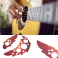 thumbnail image 4 of Sound Hole Sticker, Grape Leaves Shape Sound Hole Guard Moderate Hardness PVC Material  For Folk Guitar For Acoustic Guitar, 4 of 8