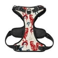 thumbnail image 5 of Lsque Roosters Dog Harness, No-Pull Pet Harness with 2 Leash Clips, Adjustable Soft Padded Dog Vest with Easy Control Handle for Large Dogs-Small, 5 of 9