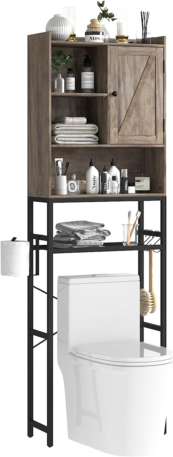 Over The Toilet Storage 4Tier Bathroom Organizer Over Toilet