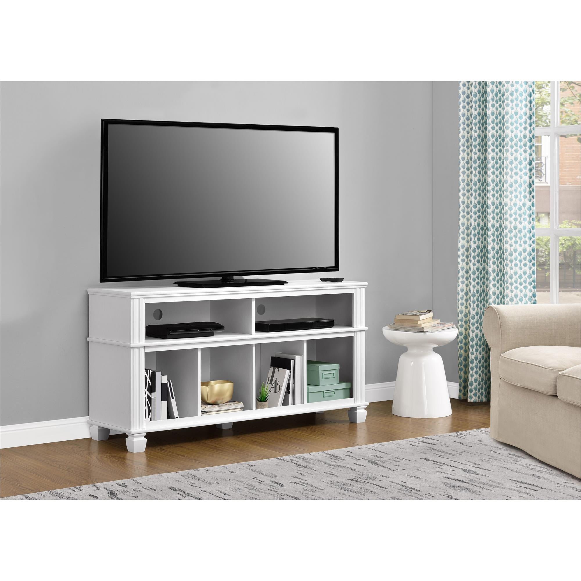 Dorel Home 55" TV stand without Bins, White