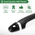 thumbnail image 4 of Recubrimiento de manija de puerta de automóvil Unique Bargains, recubrimiento de manija de puerta lateral, para Toyota RAV4 2013-2018, ABS negro 1 juego, 4 of 6