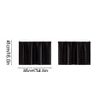 thumbnail image 3 of EQWLJWE Rideaux Occultants, Rideaux Occultants pour Salon Rideaux Petits Bidirectionnels Non Lustrés pour Poteau Rideaux Pare-Soleil Imperméables Demi-Rideau Rideau de Porte Rideau à Café Évier de Cuisine Armoire, 3 of 6