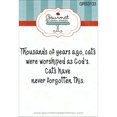 thumbnail image 2 of Gourmet Rubber Stamps Cling Stamps 2.75"X4.75"-Cat's Were Worshiped, Pk 2, 2 of 2