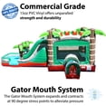 thumbnail image 2 of TentandTable Mega Inflatable Water Slide Bounce House Combo with Blower, Tropical Red Marble, 2 of 8