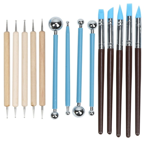 Pottery Making Tools, Texture Painting Indentation Ball Stick For Home For Collection Lovers For Hobbyist For Gift