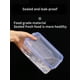 thumbnail image 4 of Caja de almacenamiento rectangular sellada para refrigerador con tapa Caja de plástico para calentar en microondas con tapa para trabajadores de oficina, 4 of 5