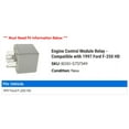 thumbnail image 2 of Engine Control Module Relay - Compatible with 1997 Ford F-250 HD, 2 of 2