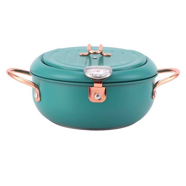 Fryer Pan, Cooking Fryer, Cold Touch Handle Convenient For Cooking Making Food Kitchen Home