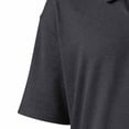 thumbnail image 3 of Ceisia Men's Checkered Short Sleeve Polo Shirt With Chest Pocket Dark Gray XXL Gift, 3 of 6