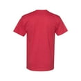 thumbnail image 3 of Hanes Mens Beefy-T Short-Sleeve T-Shirt, 4XL, Heather Red, 3 of 3