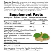 Natural Relaxant Muscle Ezze Plus by Doctors Nutra Nutraceuticals -Supports Muscle Relaxation - Day or Night Use, Naturally Derived Ingredients - Safe and Effective - Gluten-Free - 60 Veg. Capsules