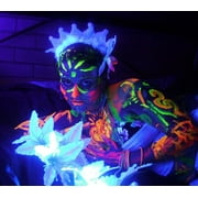 Glow Paint 4oz bottle UV Blacklight Reactive Fluorescent Neon Acrylic Paints (PINK COLOR - 1BOTTLE)