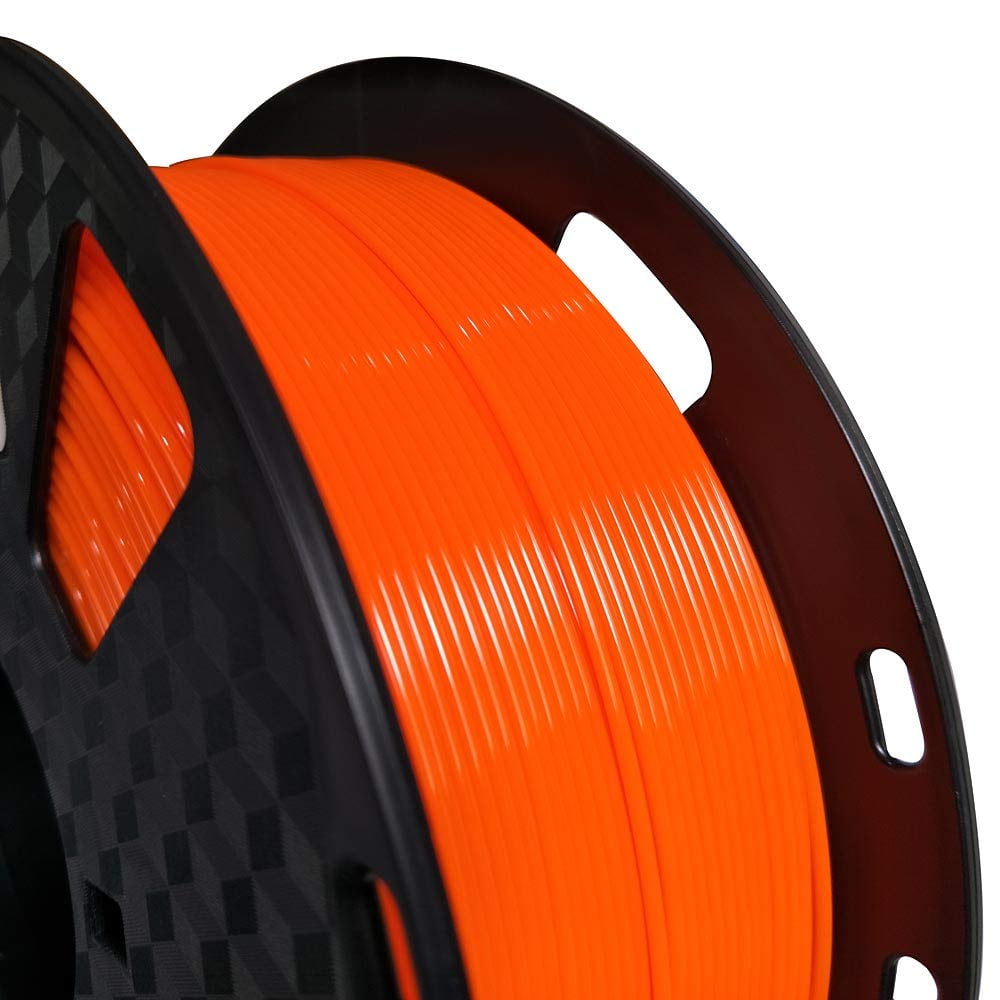 Orange PETG Pro Filament 1.75 mm 1KG 3D Printer Filament 2.2LBS Spool Fit Most FDM Printer Easy to Print PETG Orange Color
